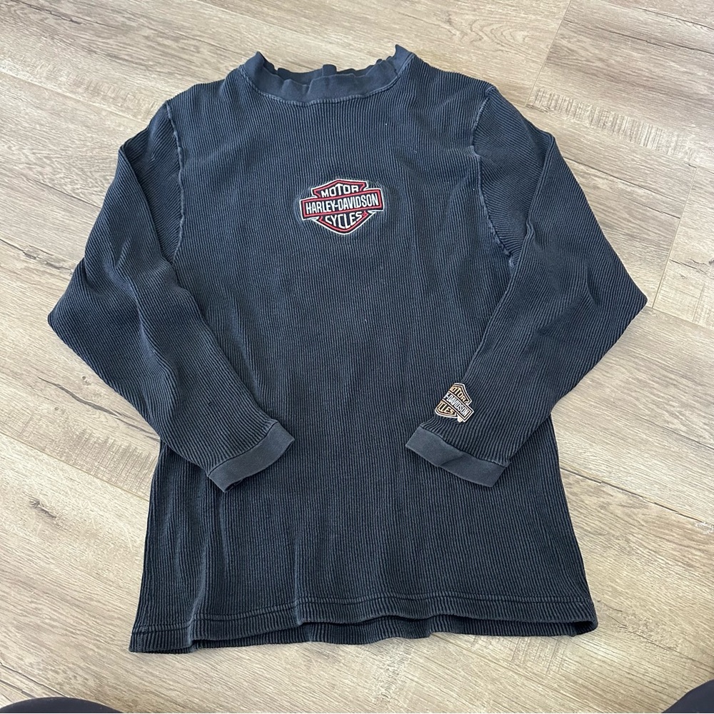 Vintage long sleeve Harley Davidson Thermal Shirt